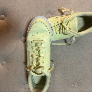 Yellow Reebok Club Sneaker